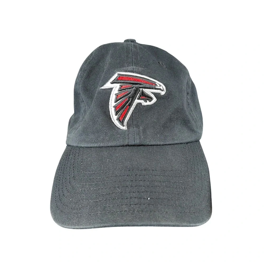 OTS Atlanta Falcons NFL Womens‎ Baseball Hat Black Adjustable Cap Embroidered